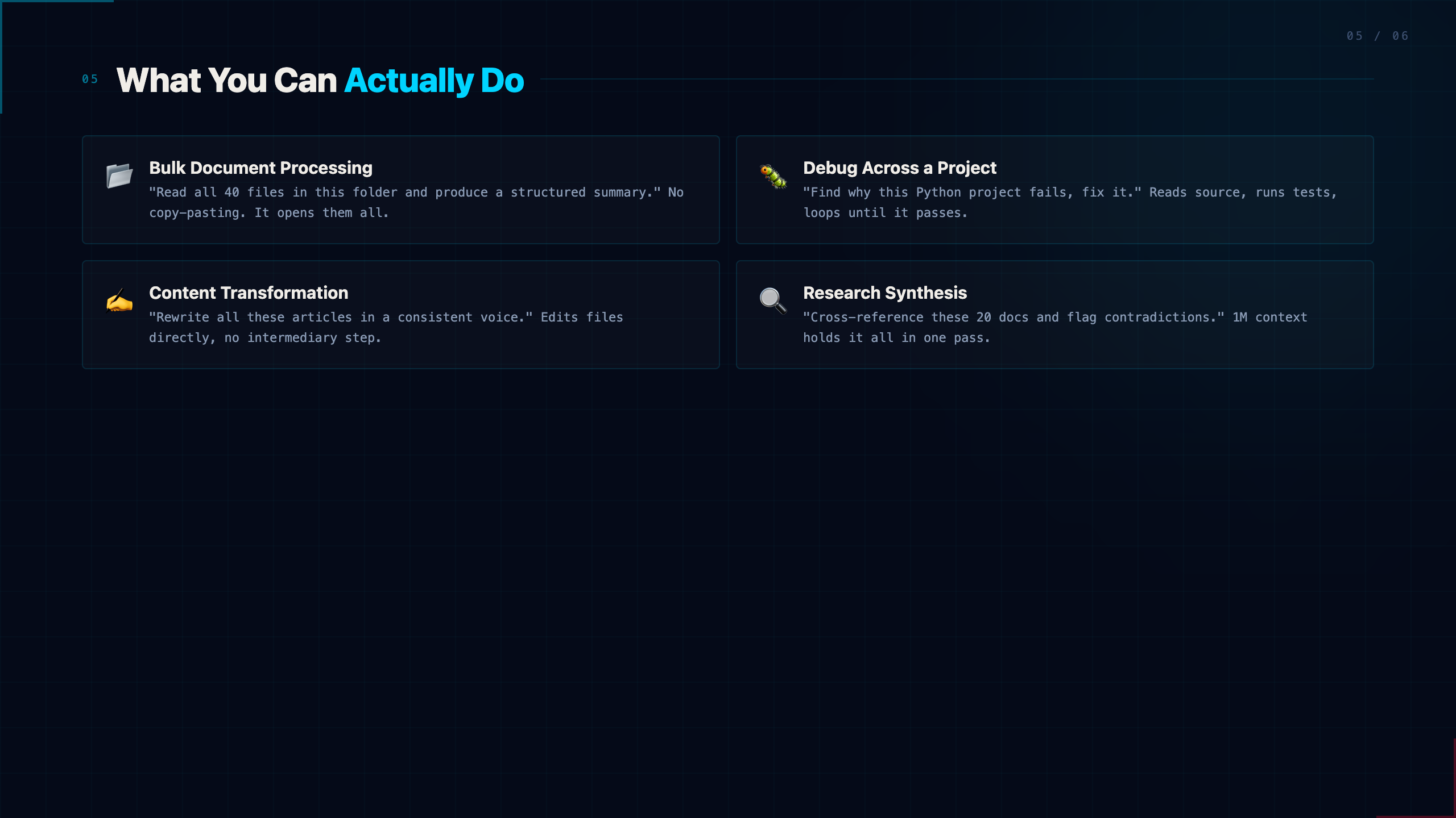 Use Cases